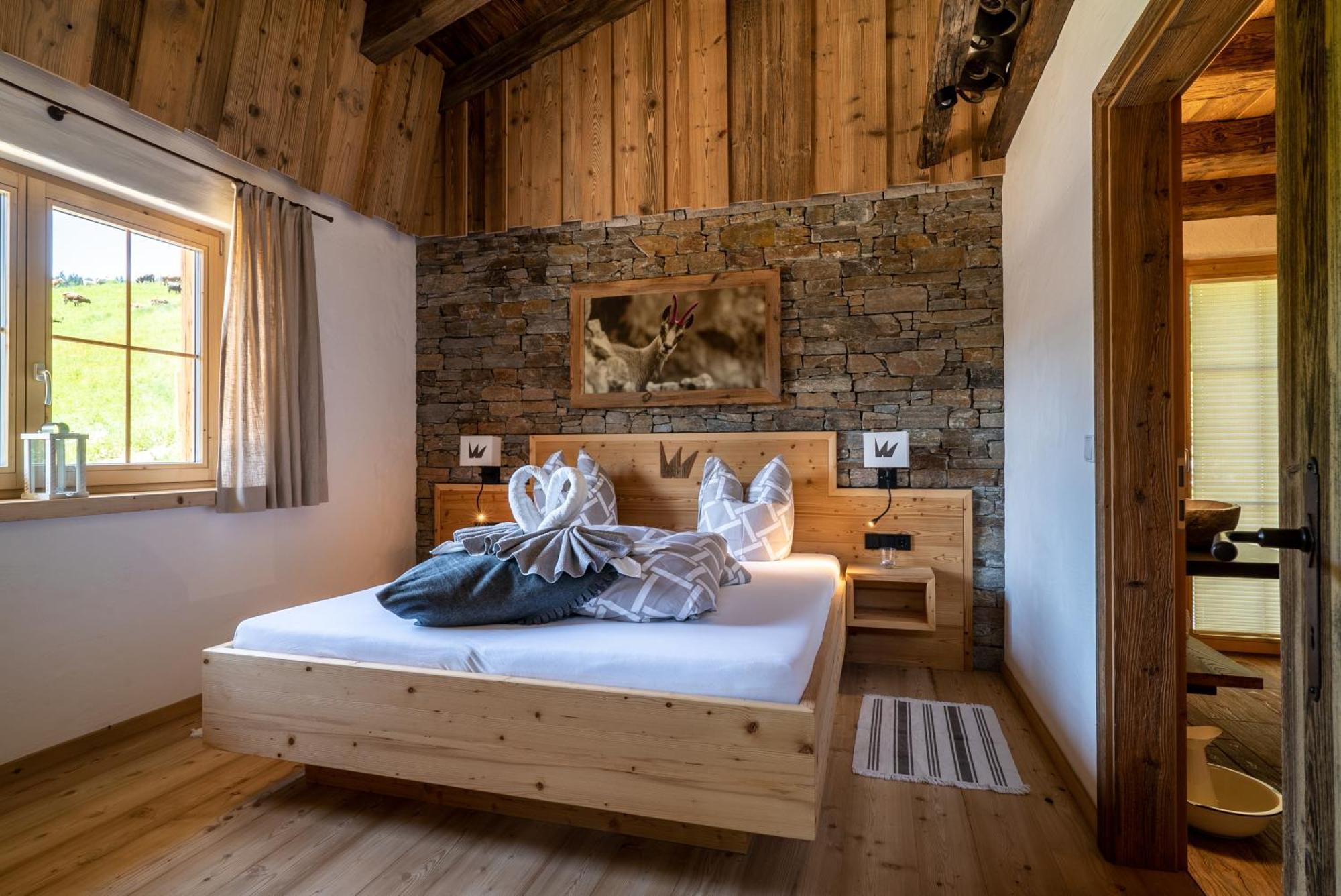 אלמאו Wochenbrunner Chalets מראה חיצוני תמונה