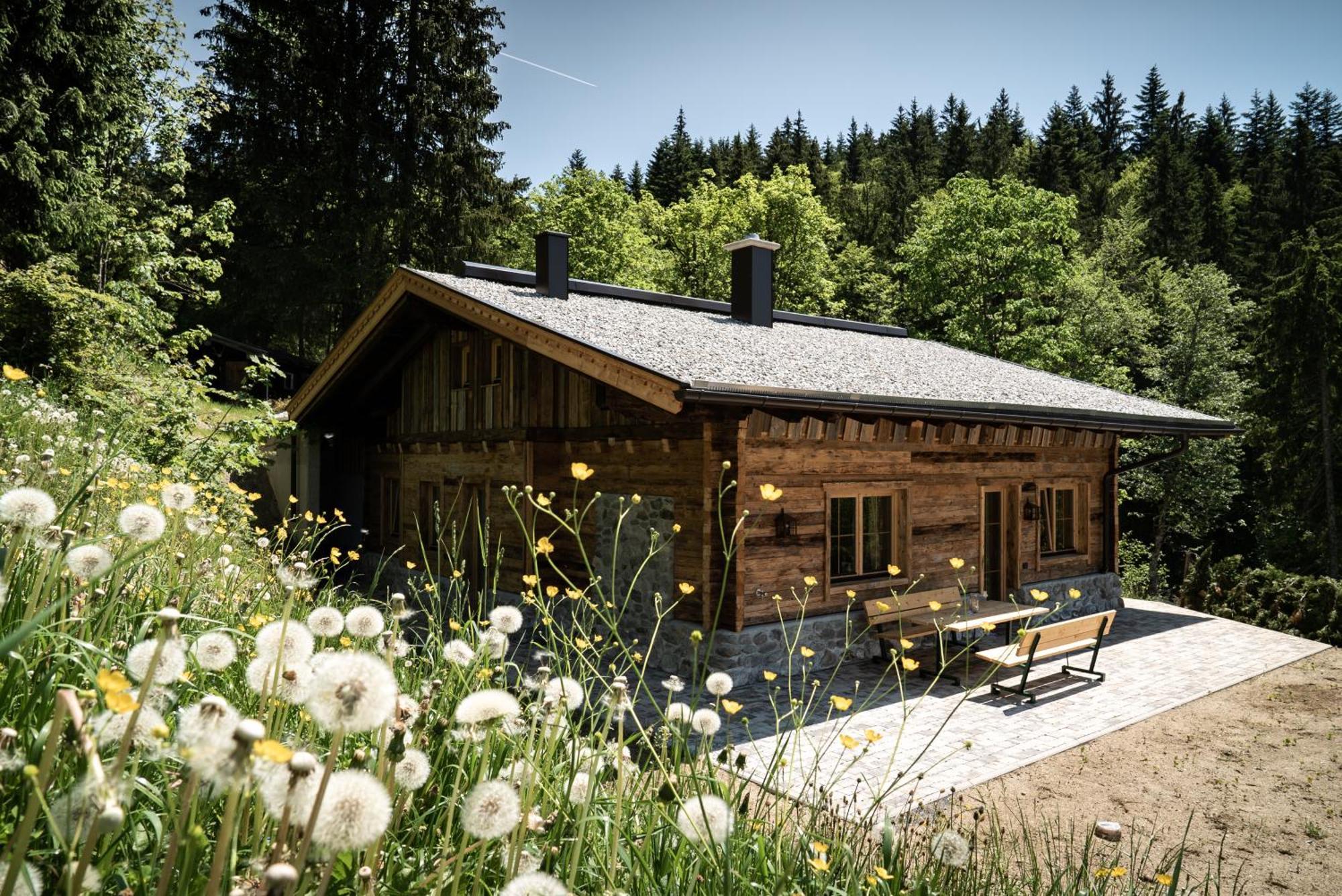אלמאו Wochenbrunner Chalets מראה חיצוני תמונה