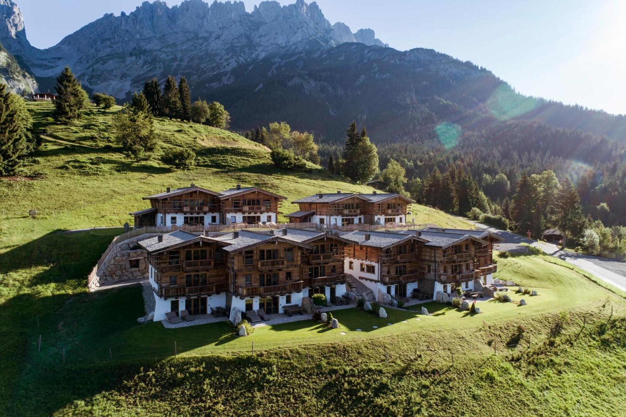 אלמאו Wochenbrunner Chalets מראה חיצוני תמונה