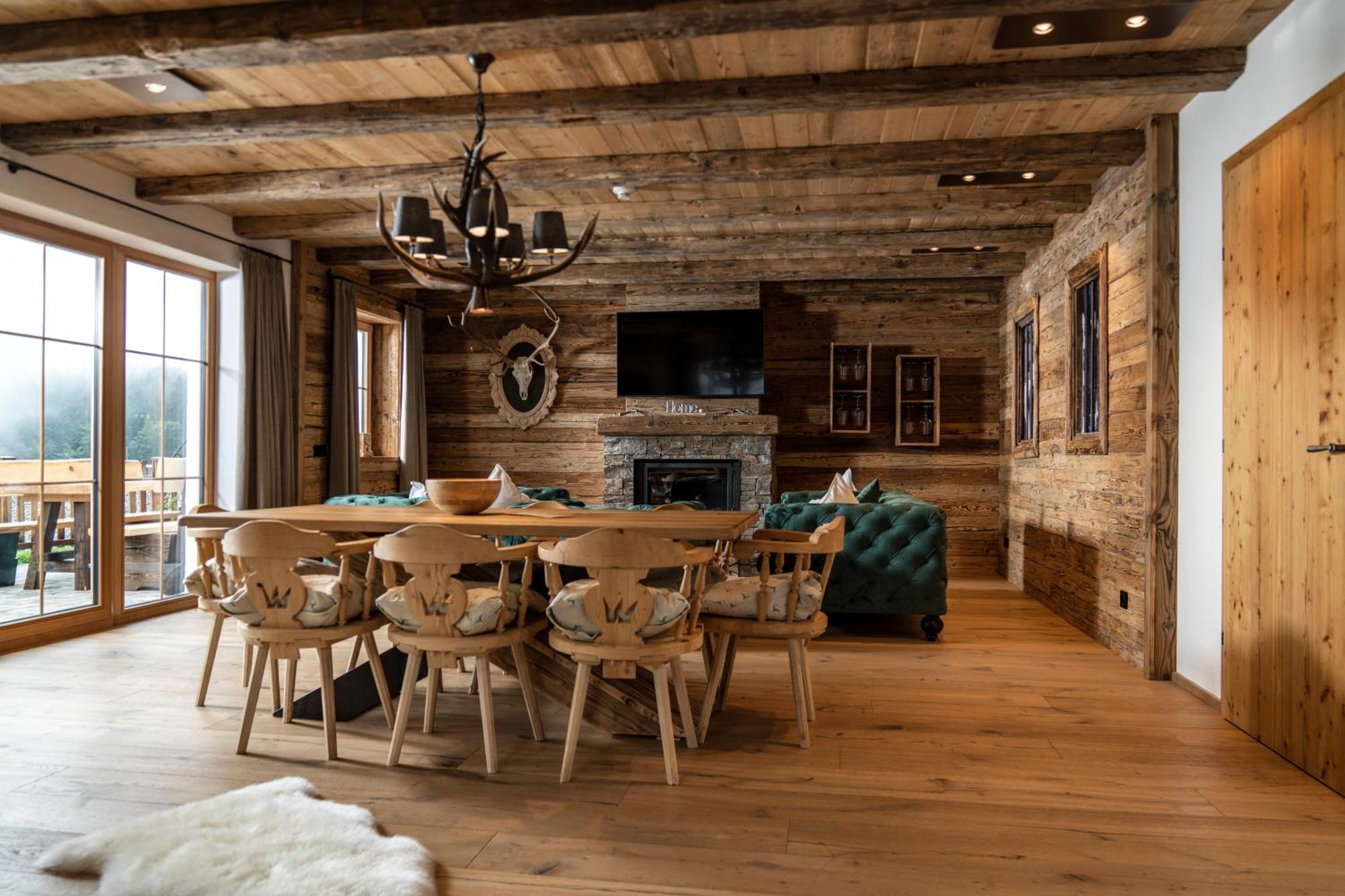 אלמאו Wochenbrunner Chalets מראה חיצוני תמונה